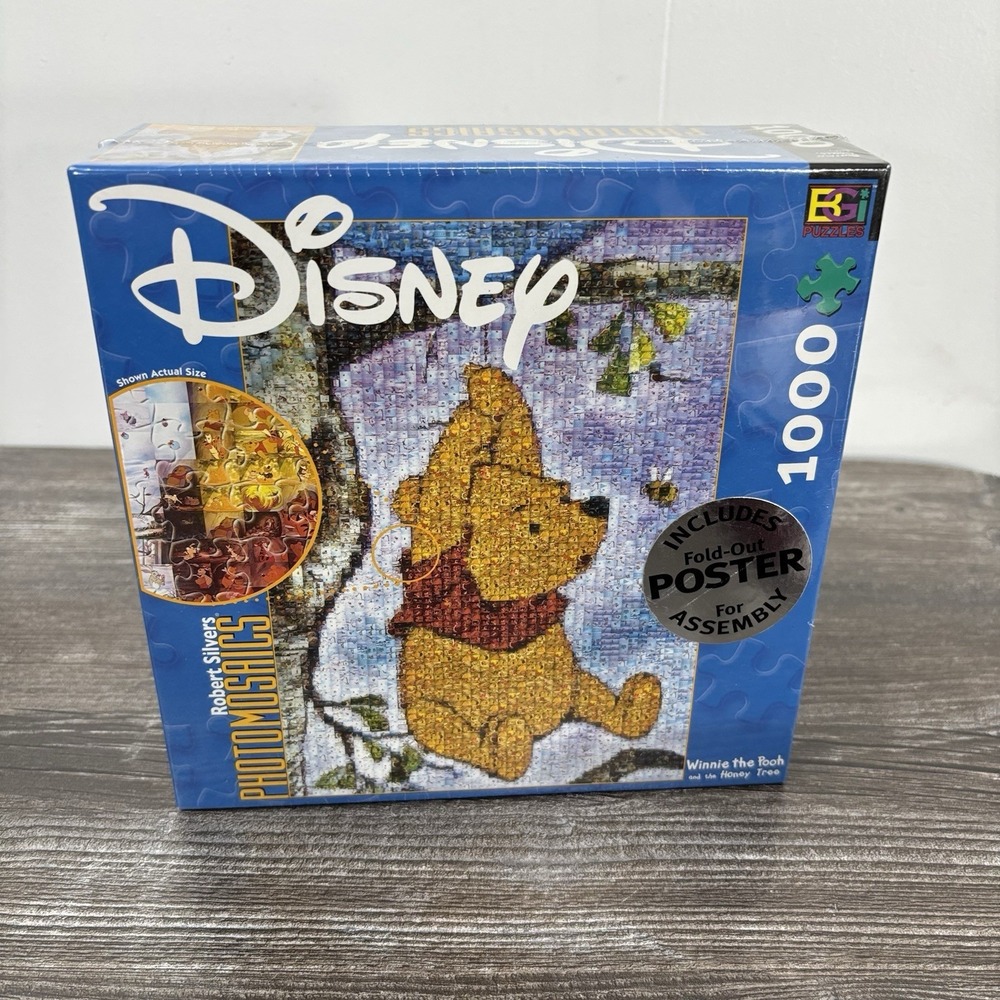 NEW Disney‎ Photomosaics Jigsaw Puzzle Pooh SEALED New!
